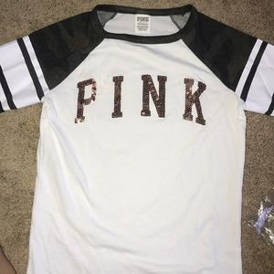PINK CAMO T-SHIRT